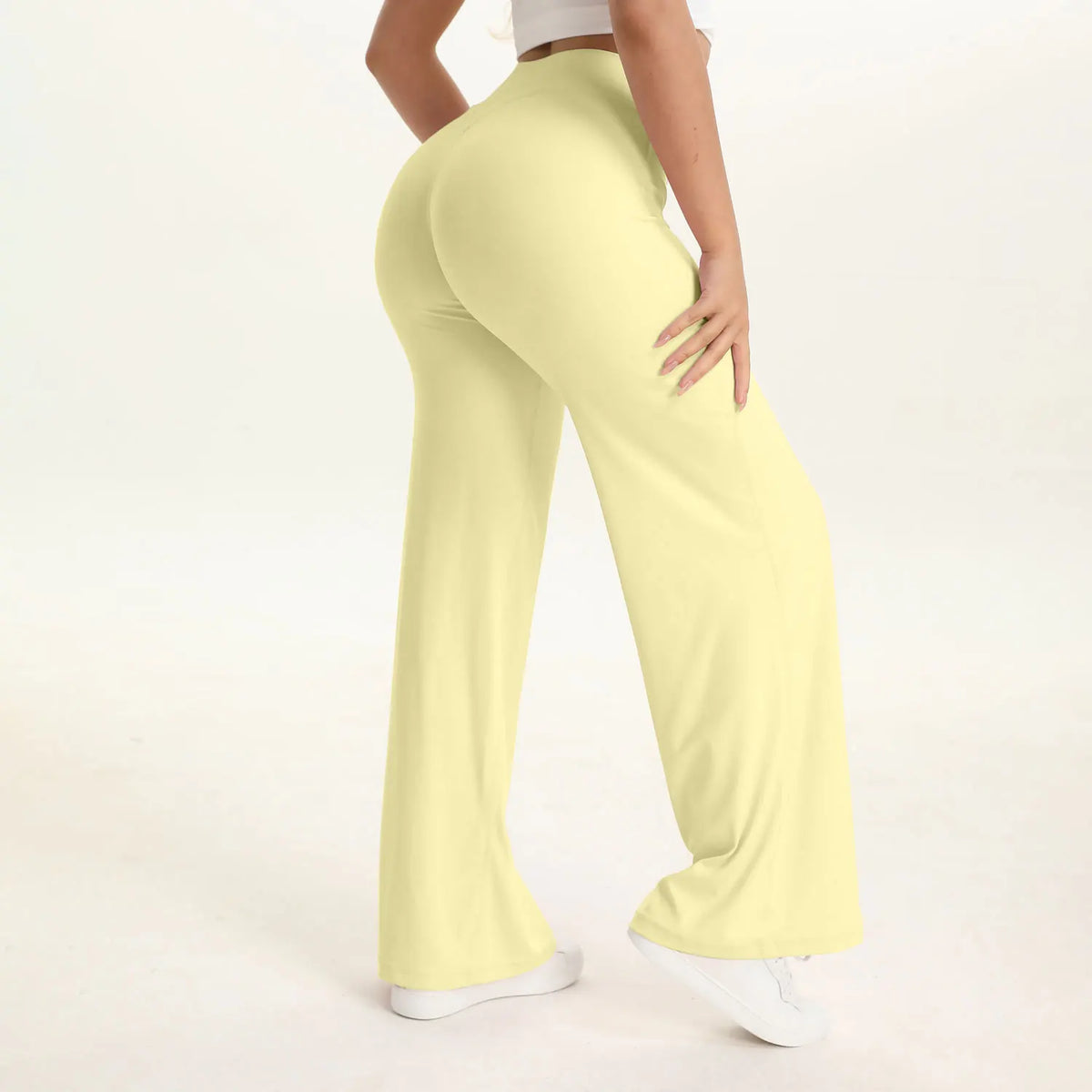 Nclagen SoftMotion Straight Leg Women Yoga Athletic Pants