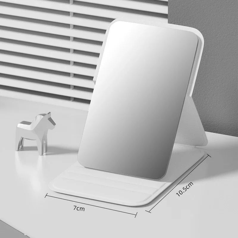 Portable Folding Makeup Mirror For Office And Travel Use