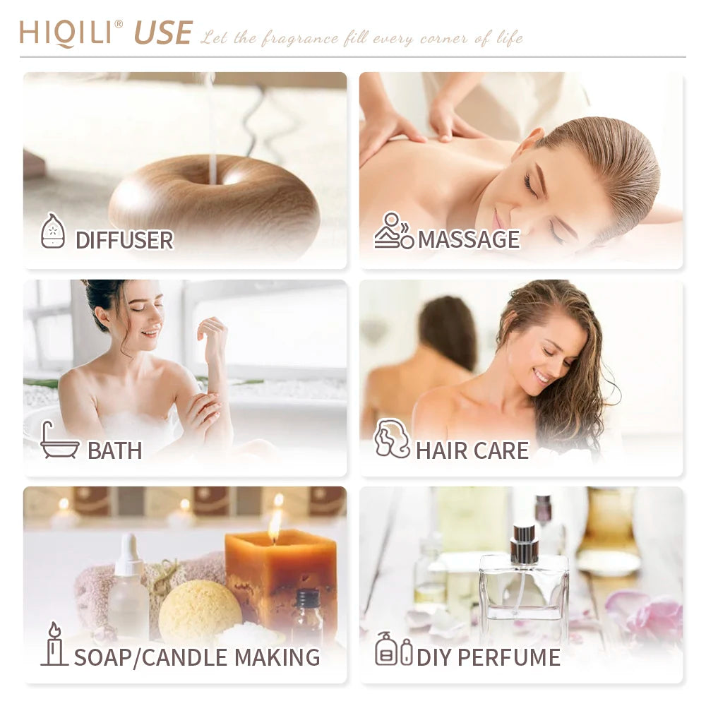 Hiqili Premium Tangerine Essential Oil For Cleansing And Relaxation