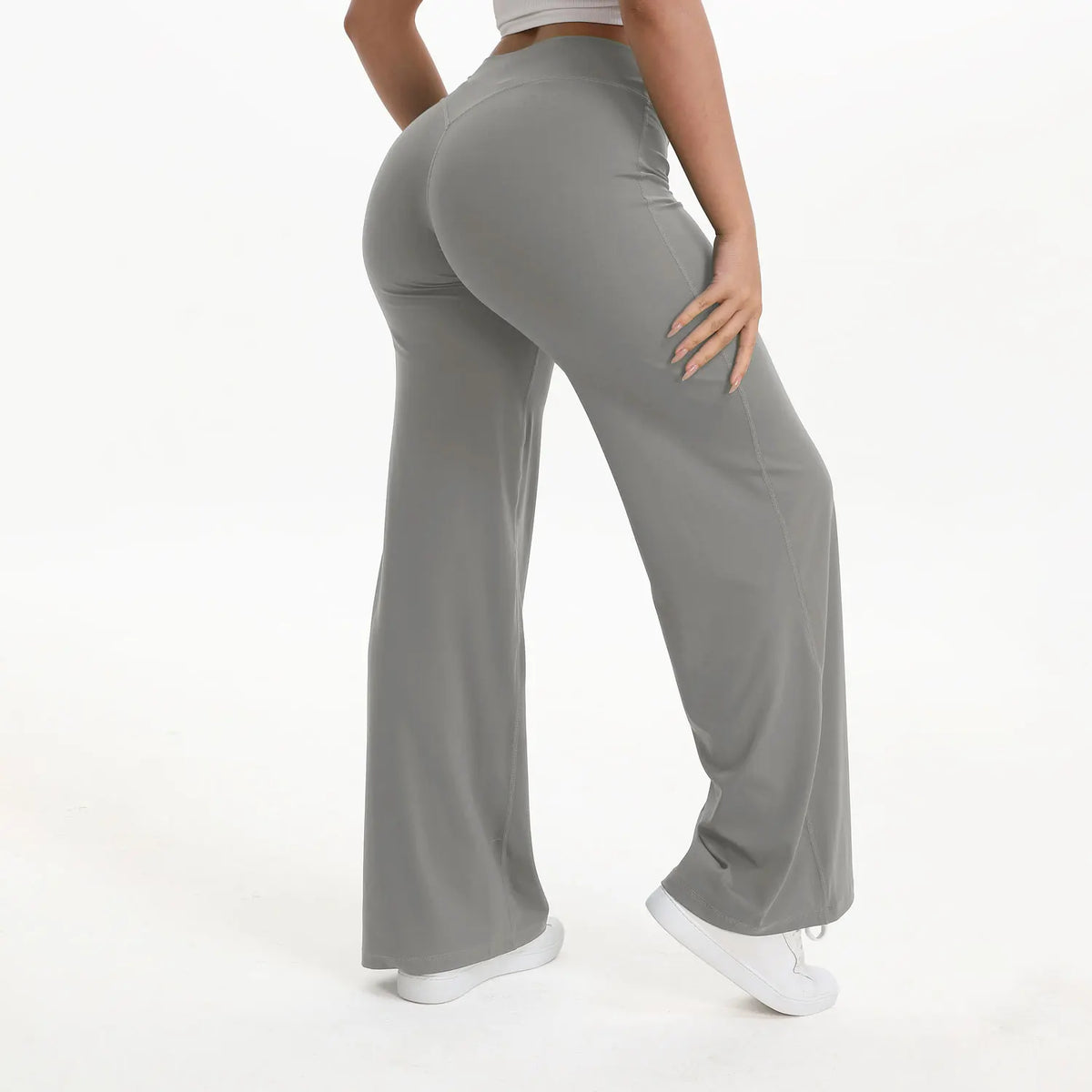 Nclagen SoftMotion Straight Leg Women Yoga Athletic Pants