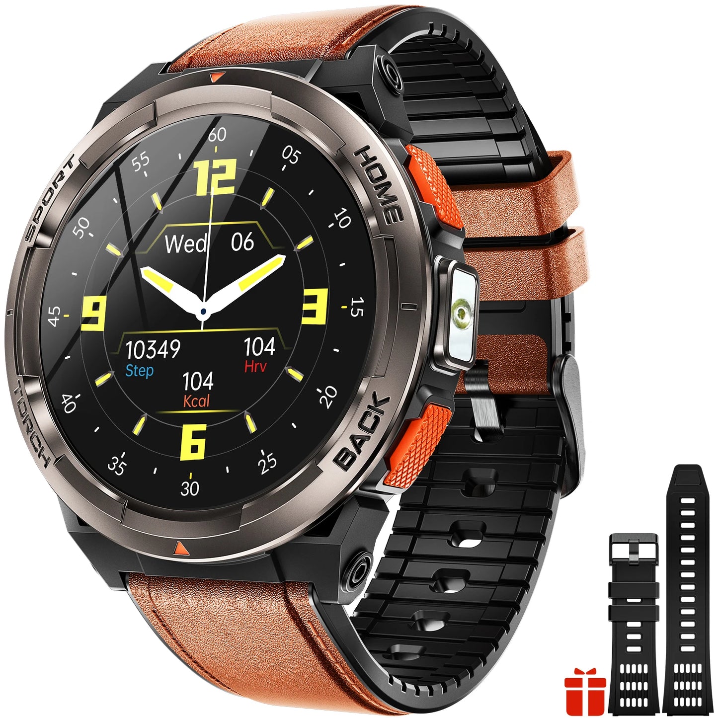 EIGIIS KE5 Smartwatch With Compass Barometer And Waterproof Design