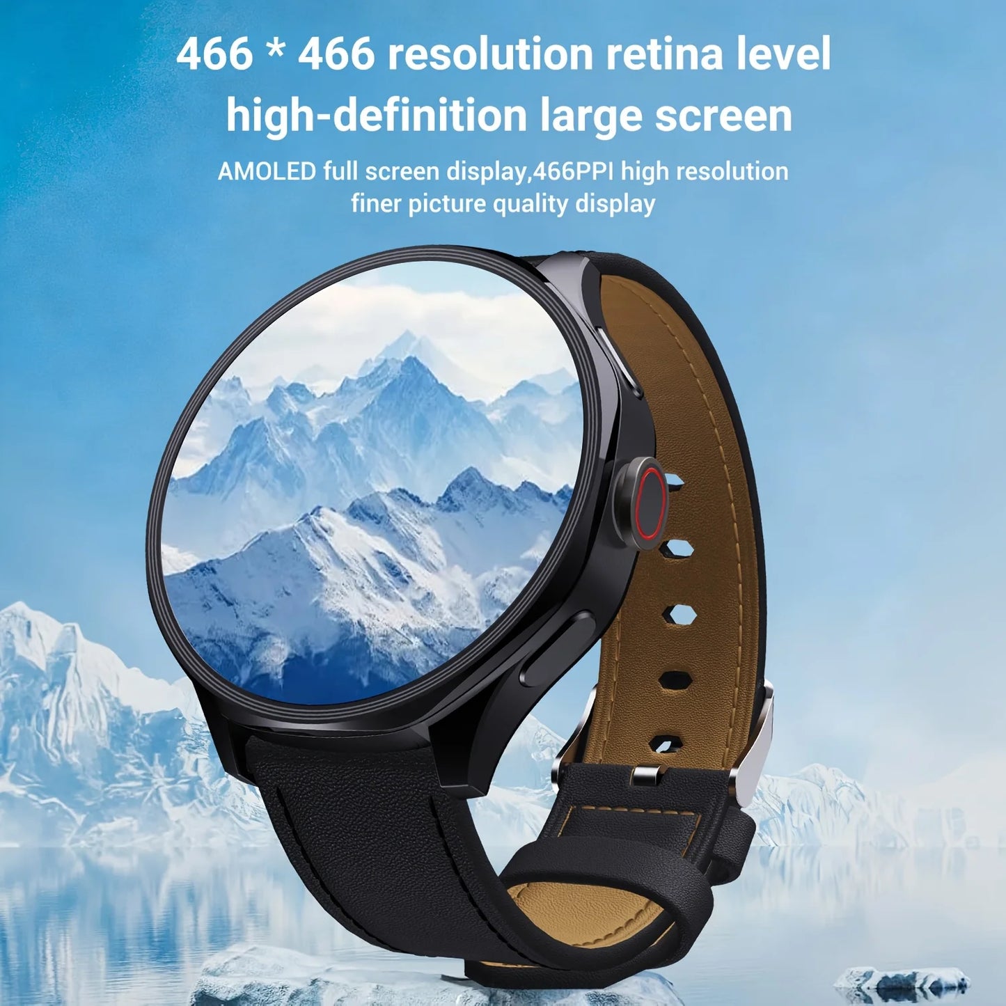 Wo 4G Android Smartwatch Featuring Rotating Camera And Activity Tracker