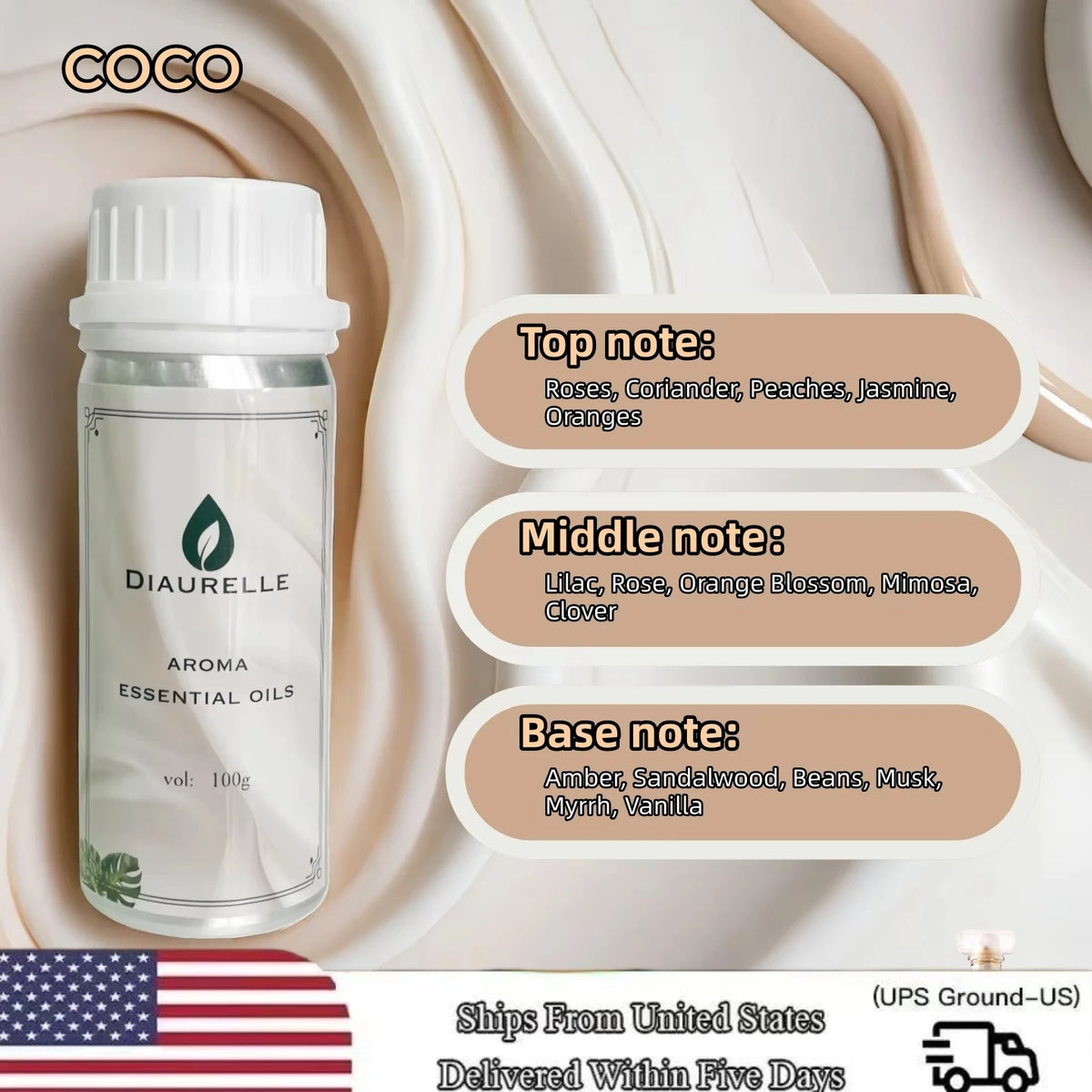 Premium Santal Inspired Essential Oil For Home Fragrance And Diffusers