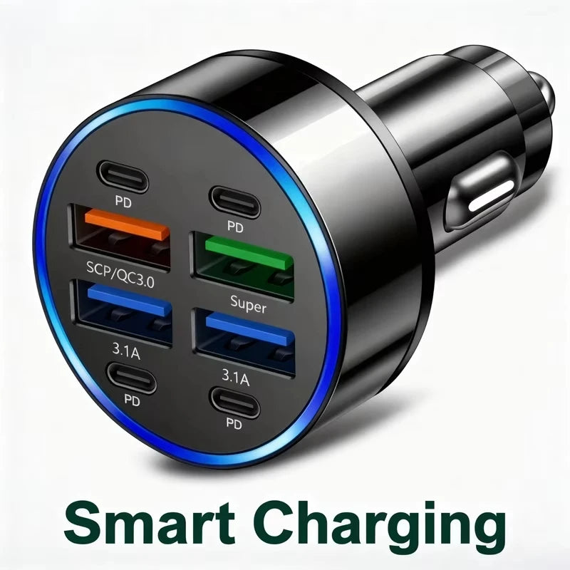 Professional Car Charger Usb Pd Type C Quick Charge Adapter