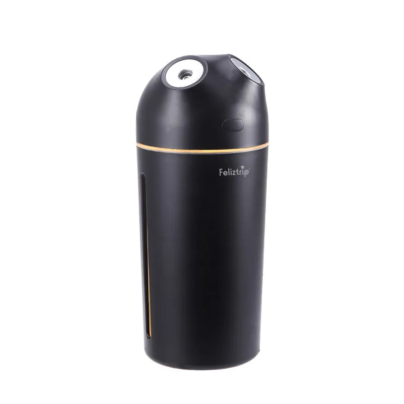Wireless Portable Humidifier With Dual Nozzles And Ambient Night Light