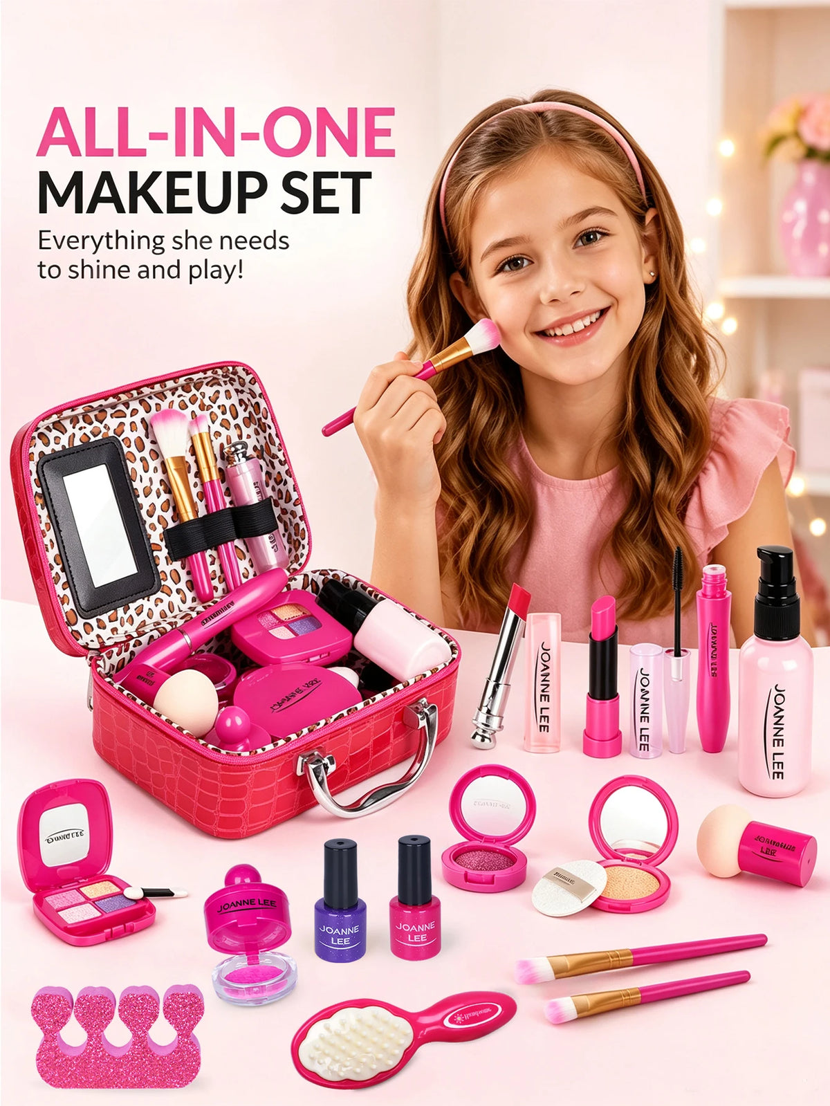 Kids Princess Makeup Set And Birthday Gift For Young Girls