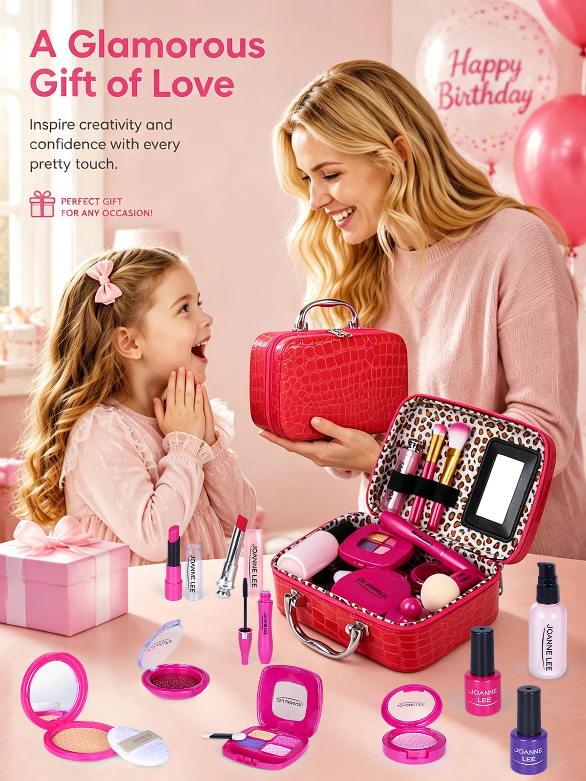 Kids Princess Makeup Set And Birthday Gift For Young Girls