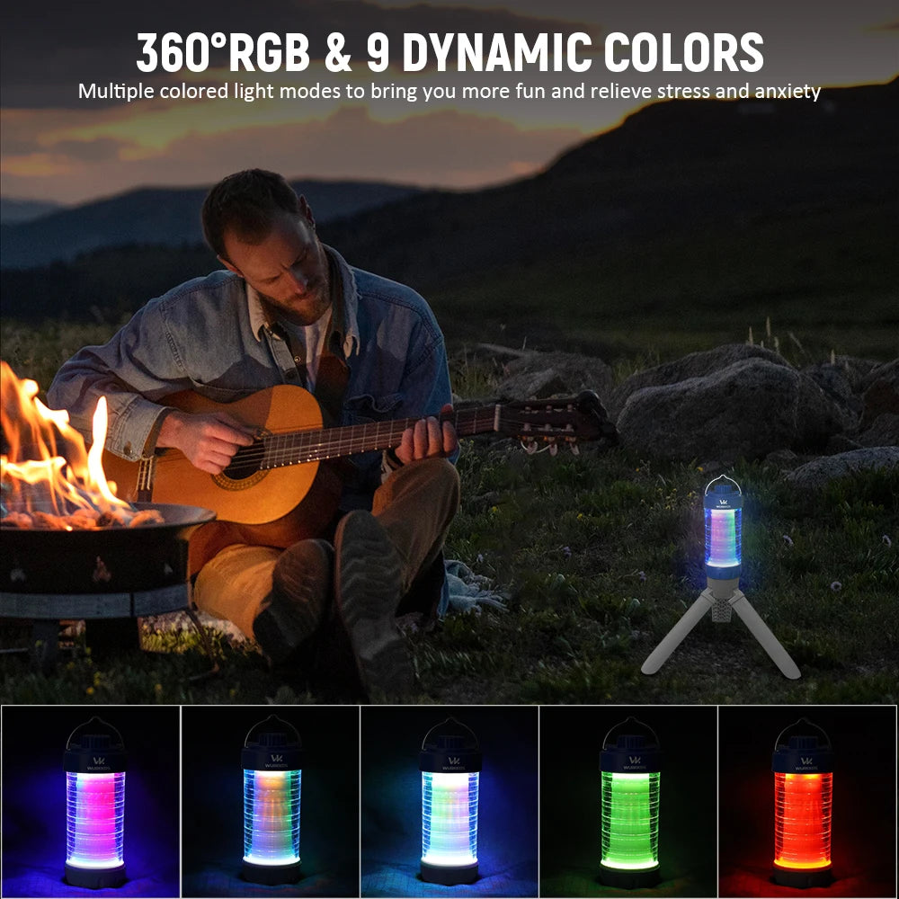 Wurkkos CL01 Mini RGB Rechargeable Flashlight Power Bank 550 Lumens