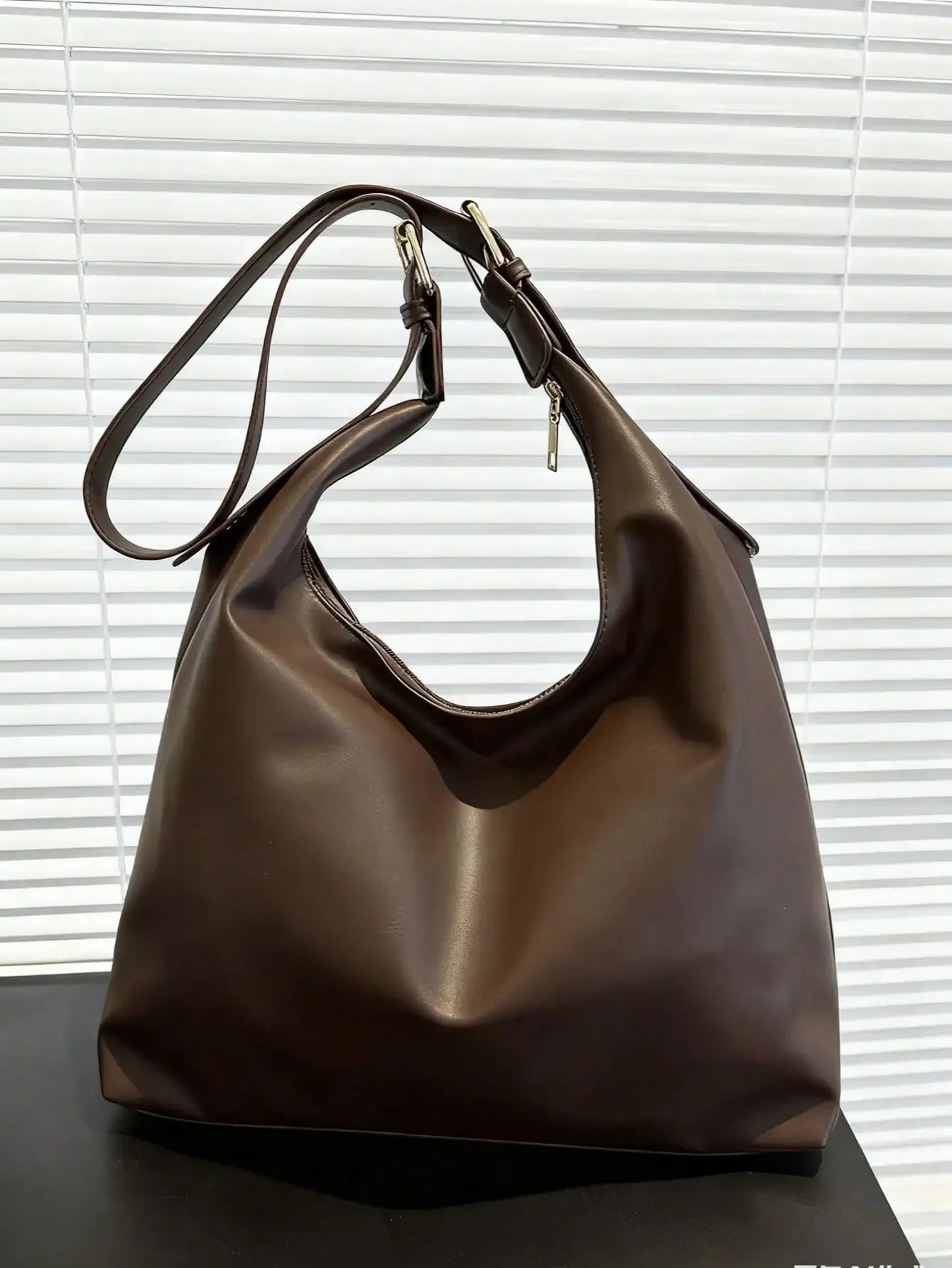 Square Denim Women Crossbody Tote Bag With Large Capacity