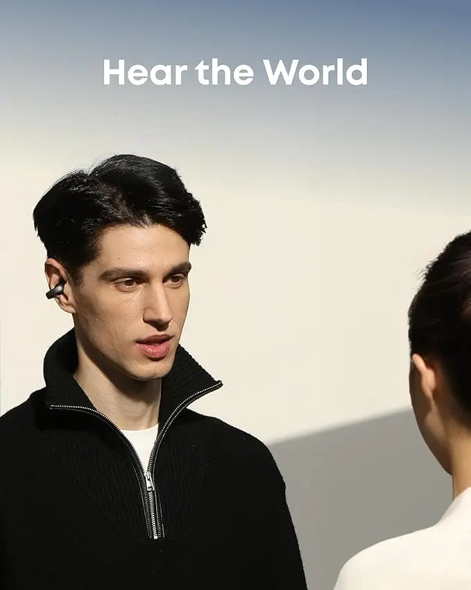 Soundcore AeroClip Open Ear Earbuds With 4 Mic AI Refurbished