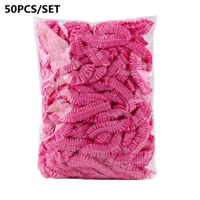 Premium Disposable Waterproof Shower Caps For Home And Travel