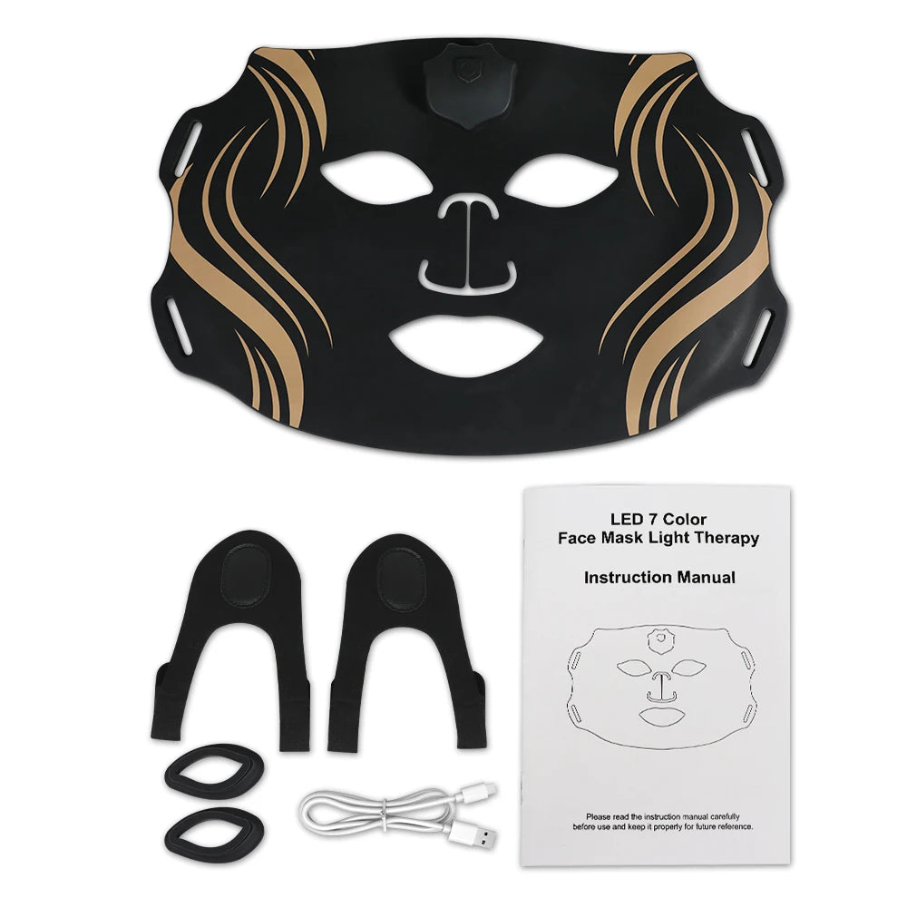 UBilli LED Face Mask Red Light Therapy Anti Aging Skincare