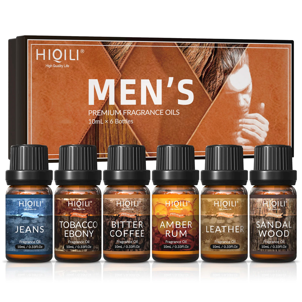 Hiqili Pure Fragrance Oil Set For Aromatherapy And DIY Use