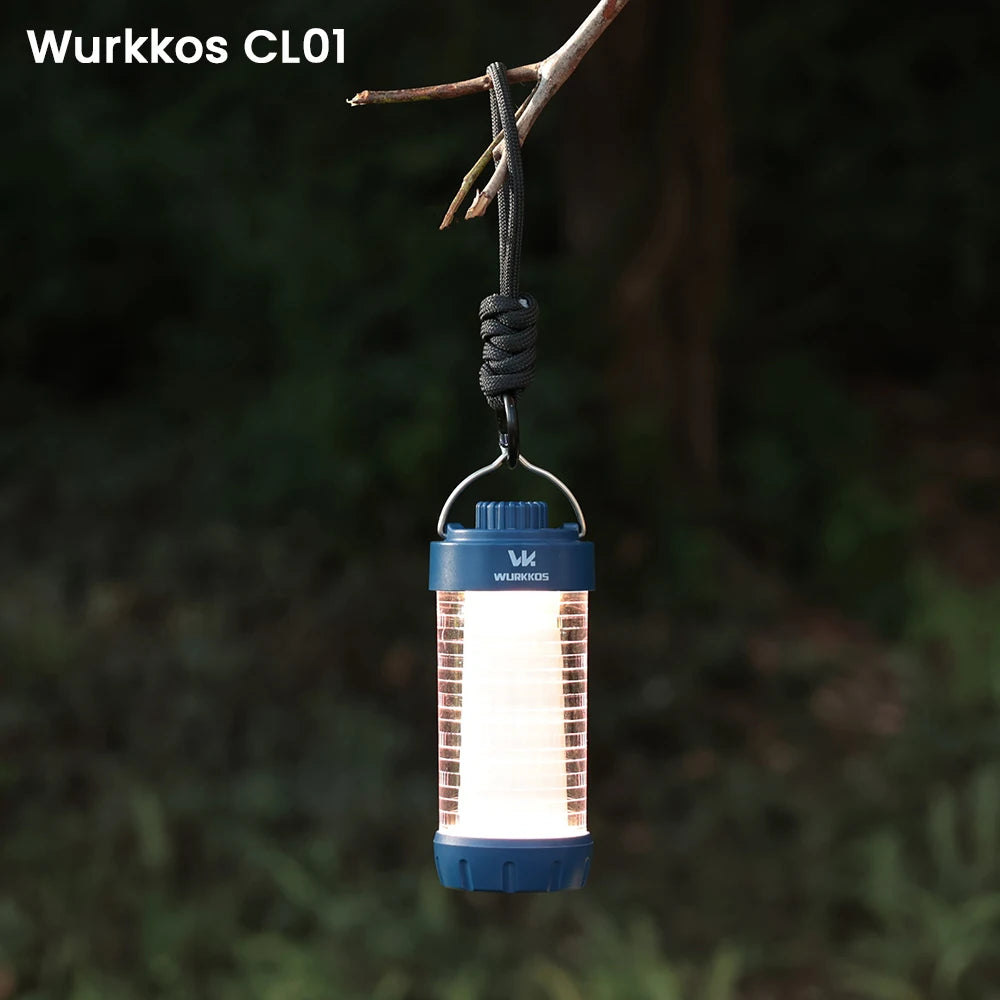 Wurkkos CL01 Mini RGB Rechargeable Flashlight Power Bank 550 Lumens