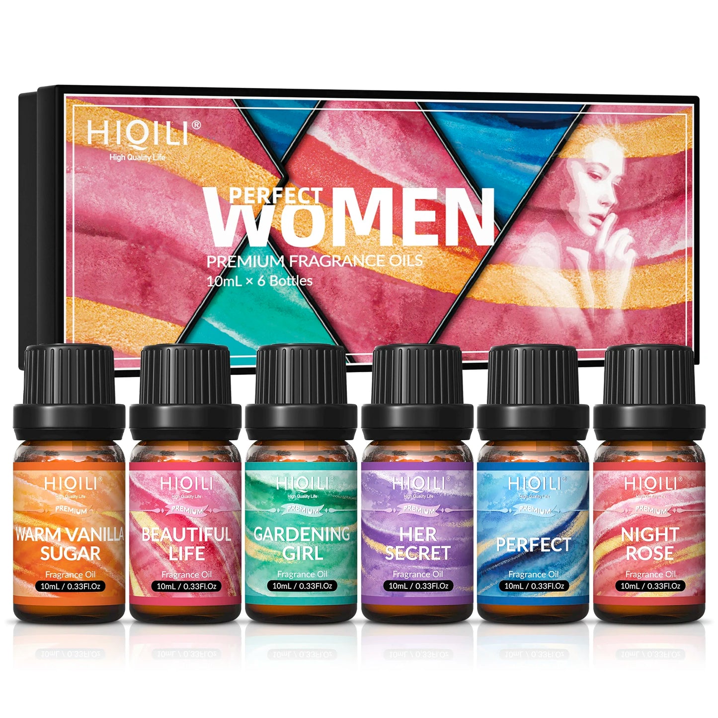 Hiqili Pure Fragrance Oil Set For Home Aromatherapy And Soap Making