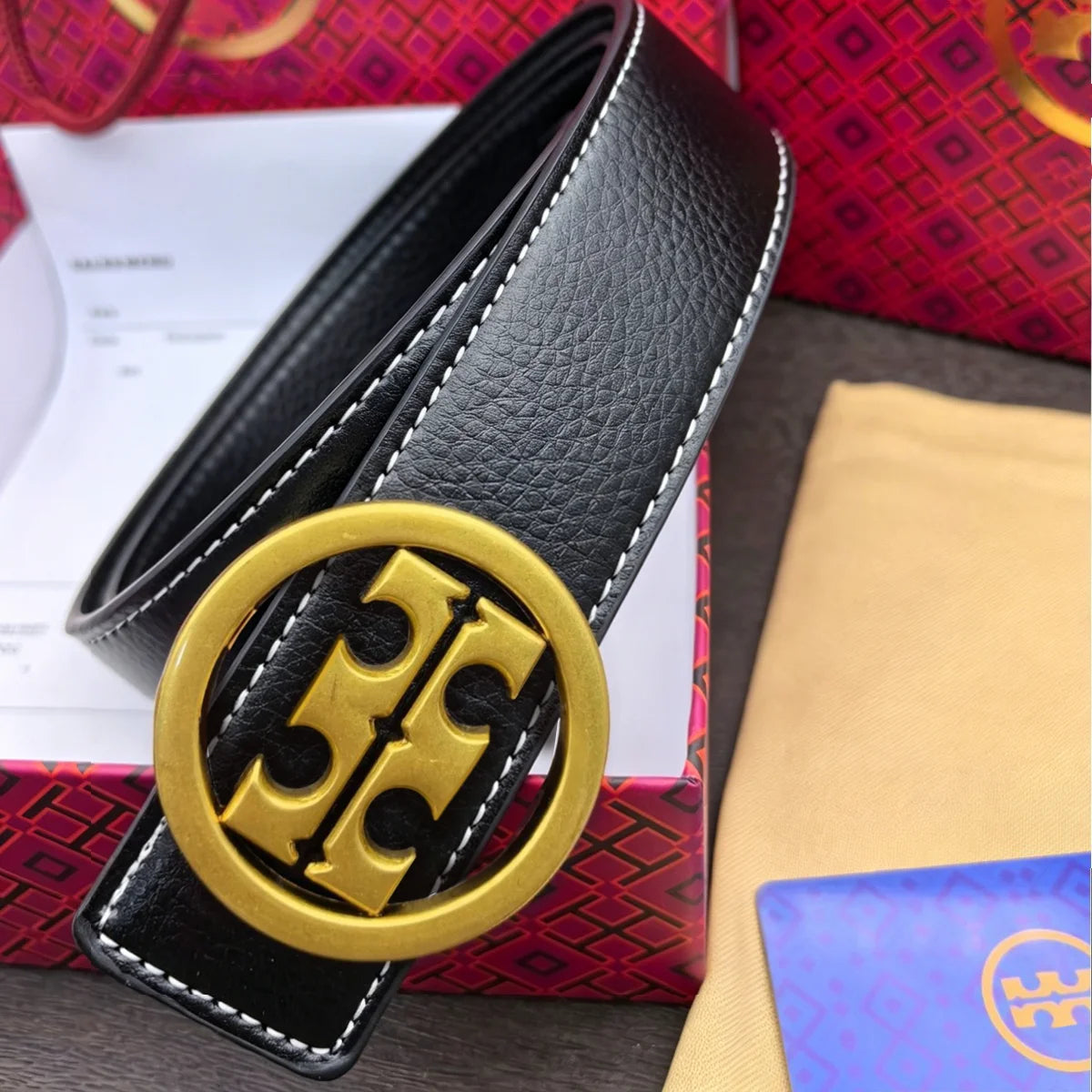 Zuankuo Unisex Classic Leather Belts For Business And Casual Wear