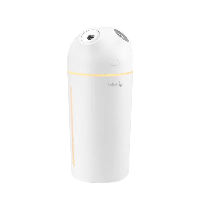 Wireless Portable Humidifier With Dual Nozzles And Ambient Night Light