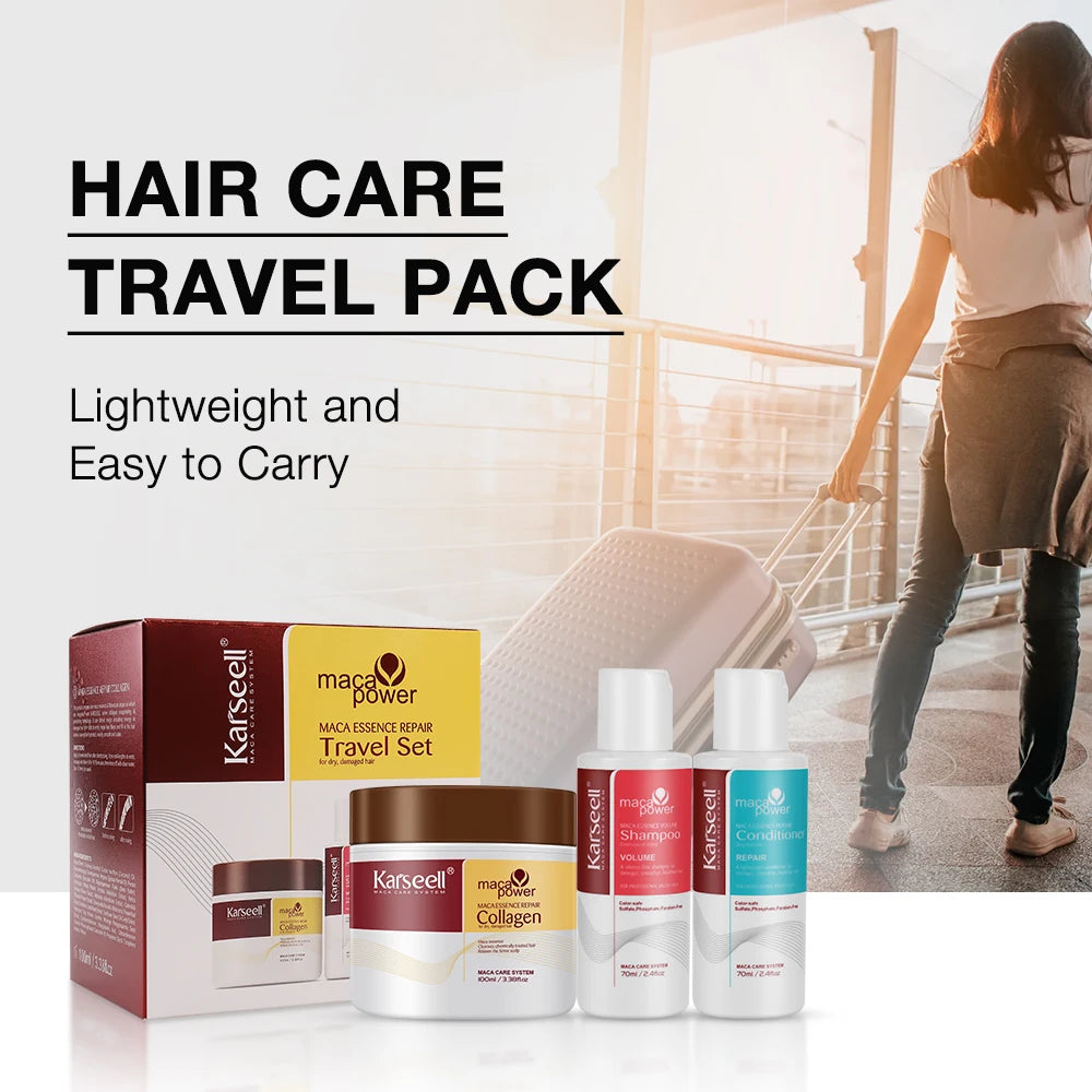 Karseell Collagen Hair Mask Shampoo And Conditioner Repair Set