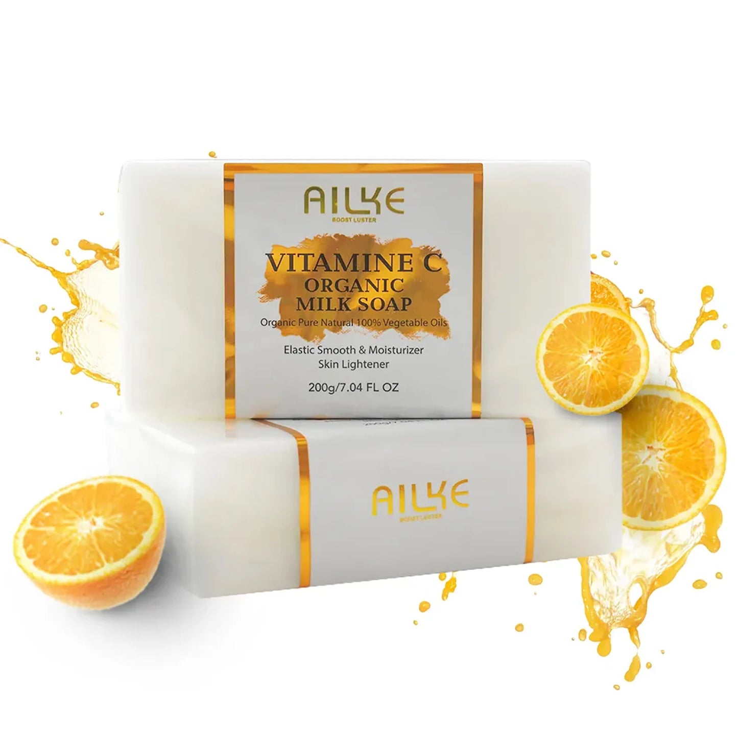 Kyliefit Organic Milk Vitamin C Whitening Anti Aging Soap