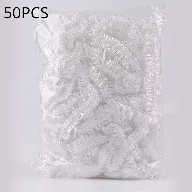 Premium Disposable Waterproof Shower Caps For Home And Travel