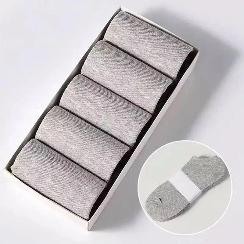 Breathable Cotton Ankle Socks Low Cut Sports Casual 10 Pack