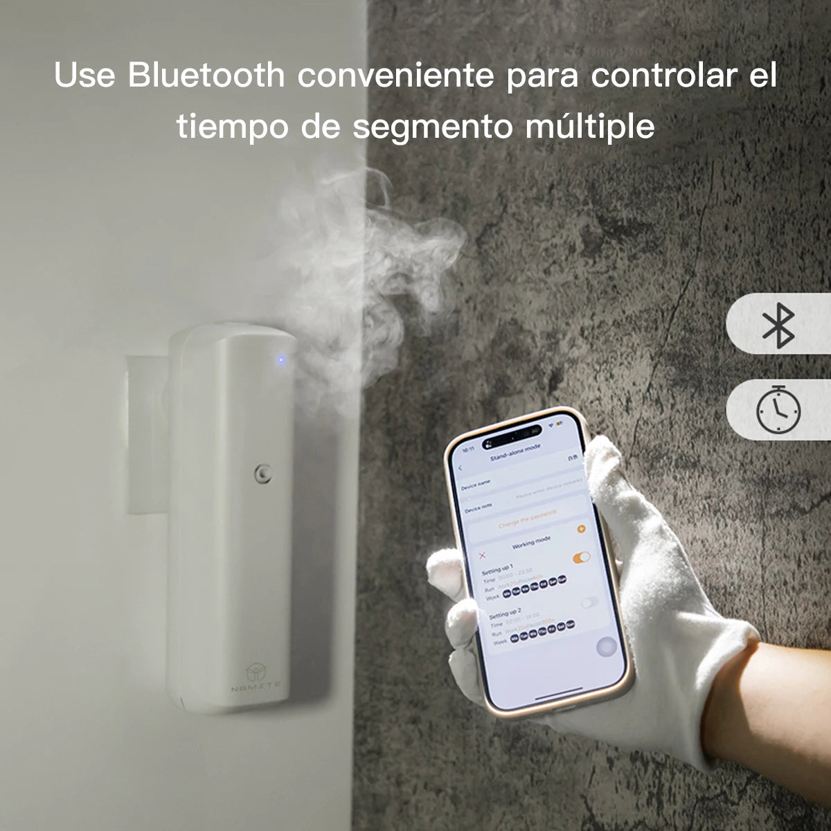Namste Smart Plug In Wall Mounted Fragrance Diffuser