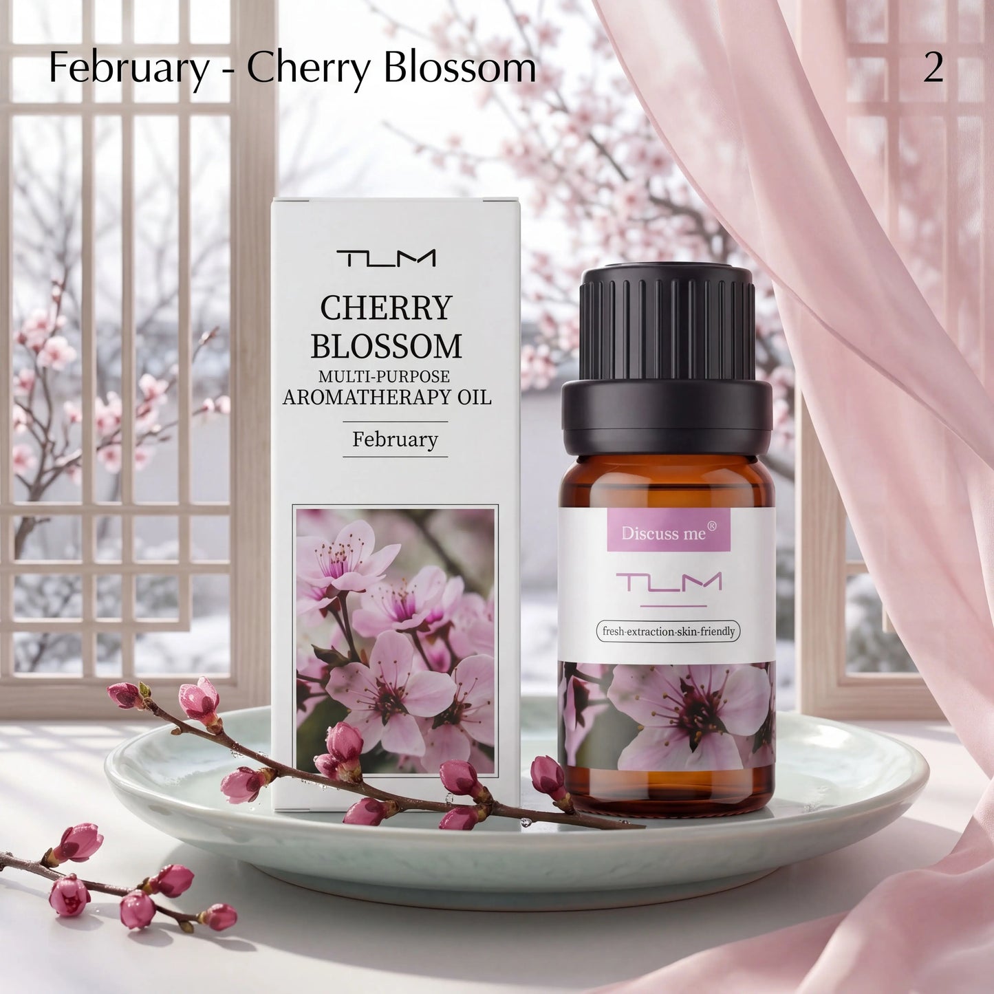 Premium Lavender Lemon Rose Essential Oil Blend For Diffusers