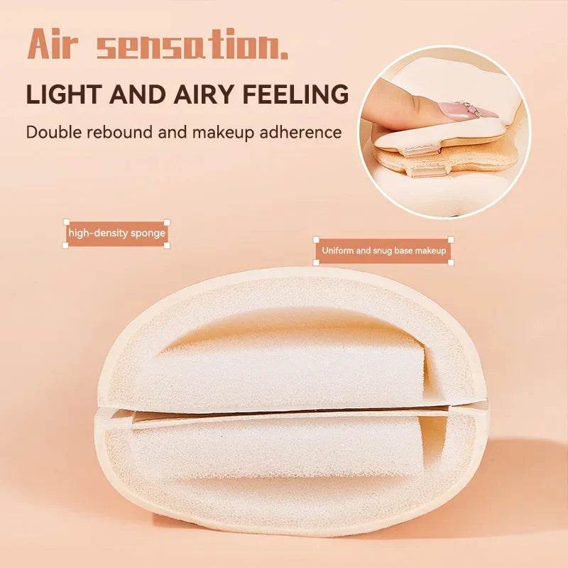 GecomO Soft Air Cushion Powder Puff For Makeup Foundation