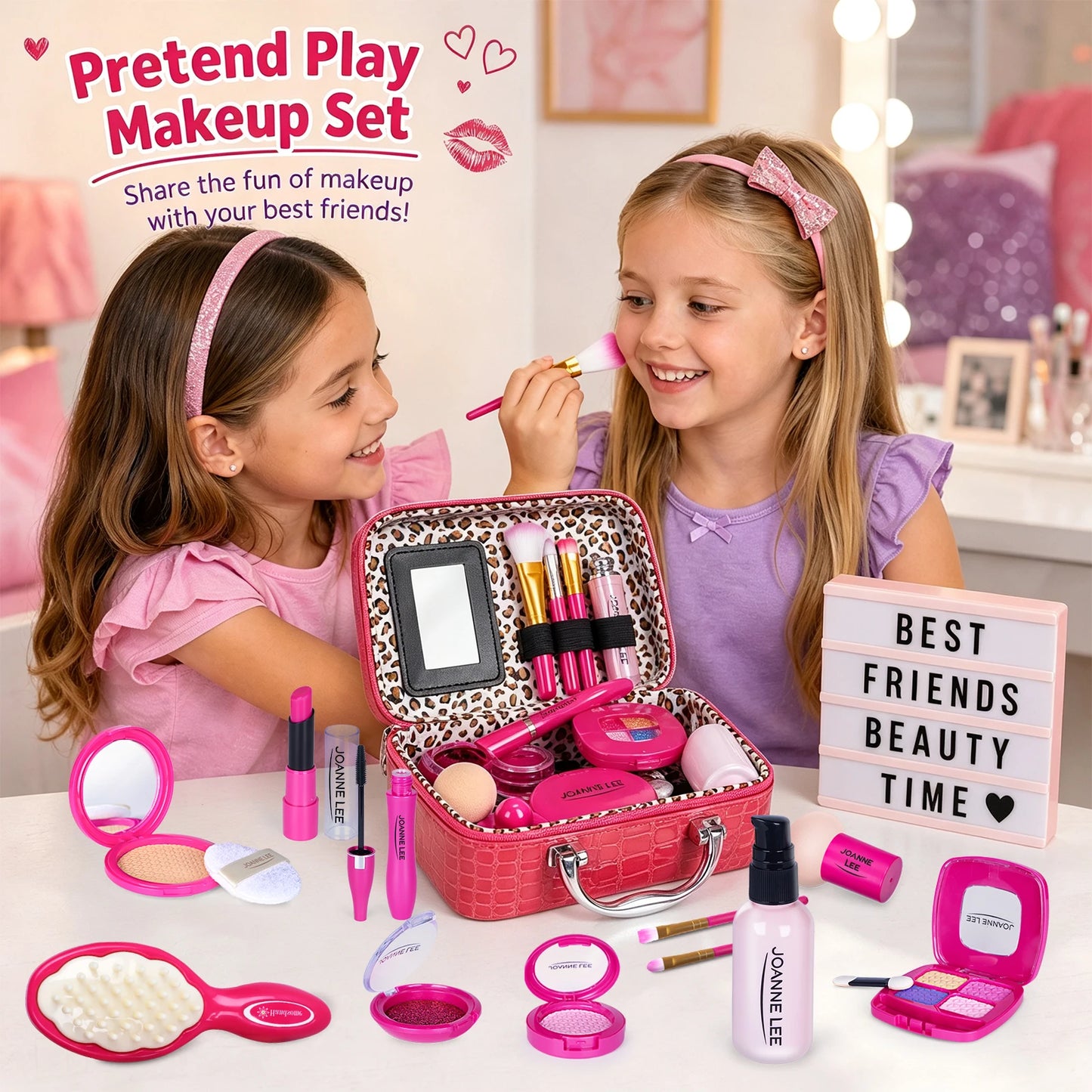 Kids Princess Makeup Set And Birthday Gift For Young Girls