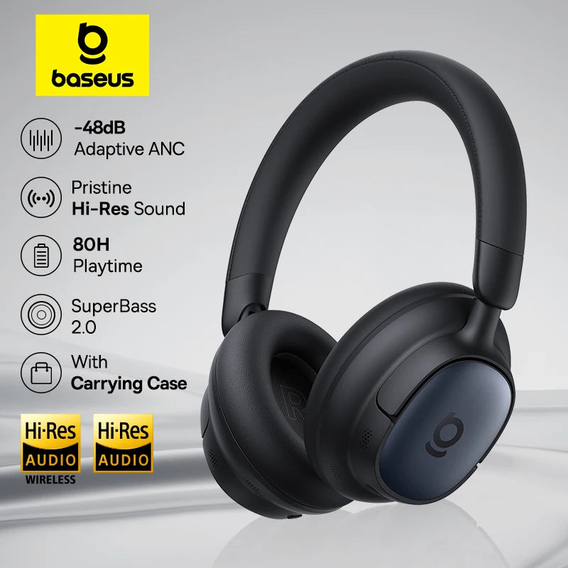 Baseus Bowie MH1 Wireless ANC Headphones Featuring Hi Res LDAC