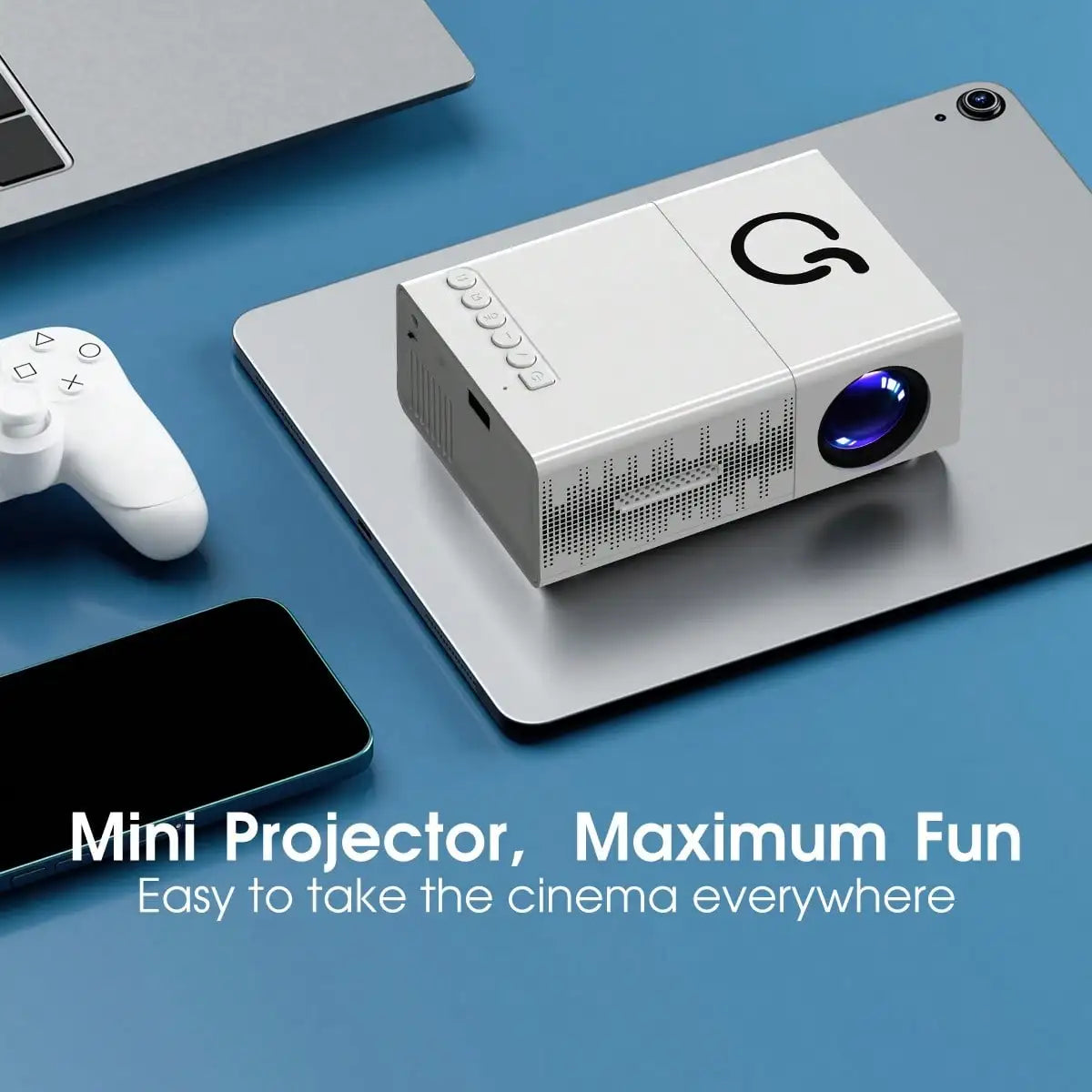 Portable Mini Projector Including Remote And Usb Interface