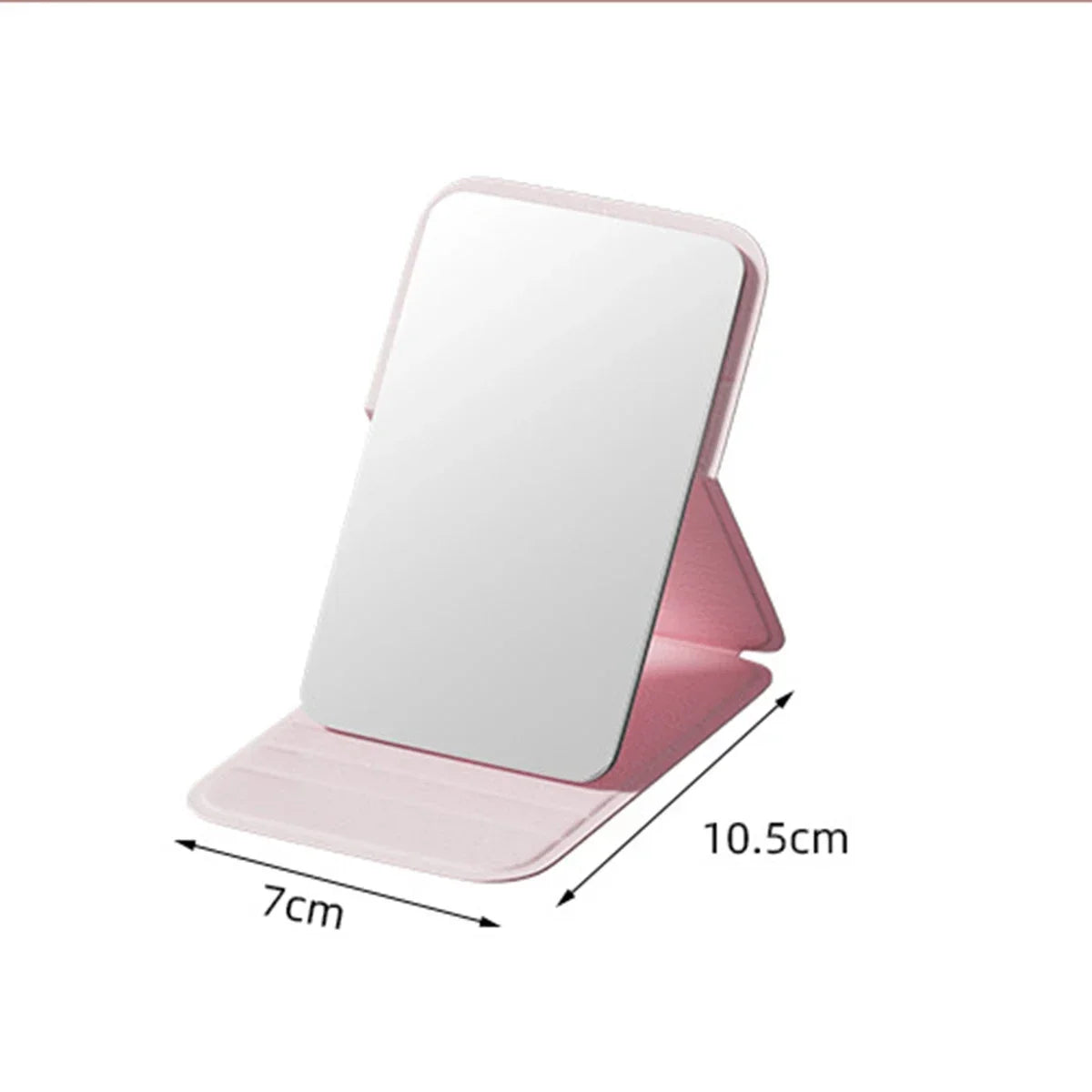 Portable Folding Makeup Mirror For Office And Travel Use