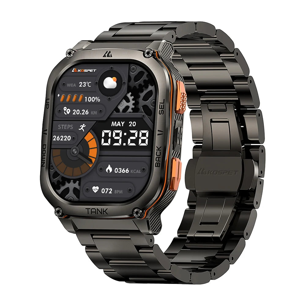 KOSPET Tank M3 Ultra Gps Smartwatch With Amoled Display