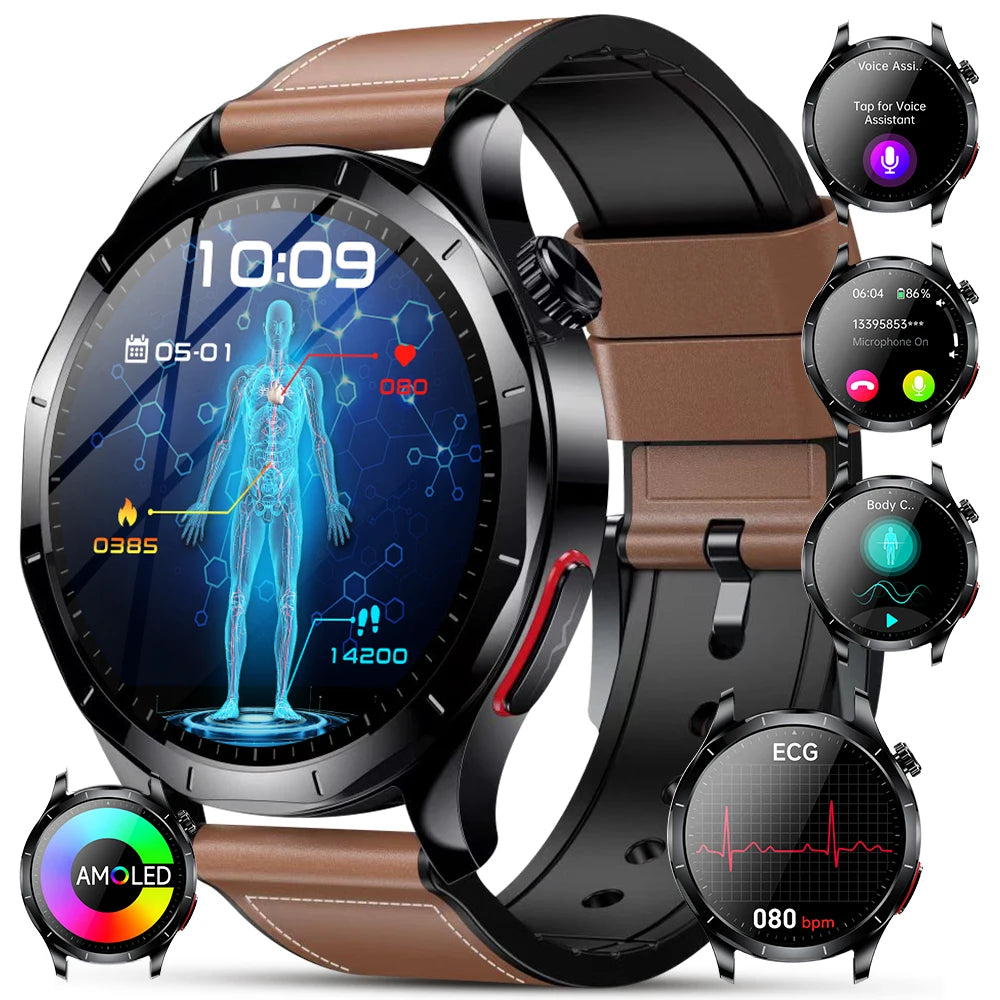 Marsyu Integrated Health Smartwatch Supporting Ecg And Ppg Monitoring
