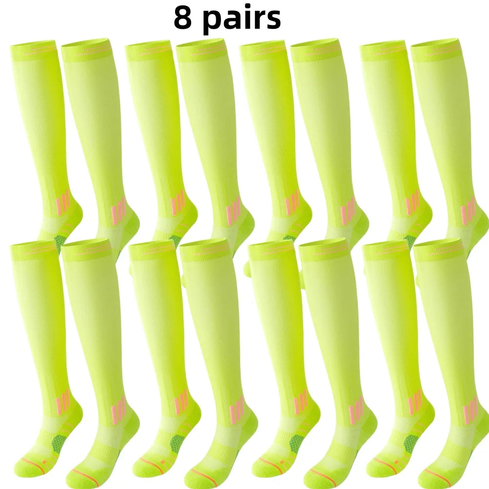 Women Compression Yoga Socks For Summer Fitness Running