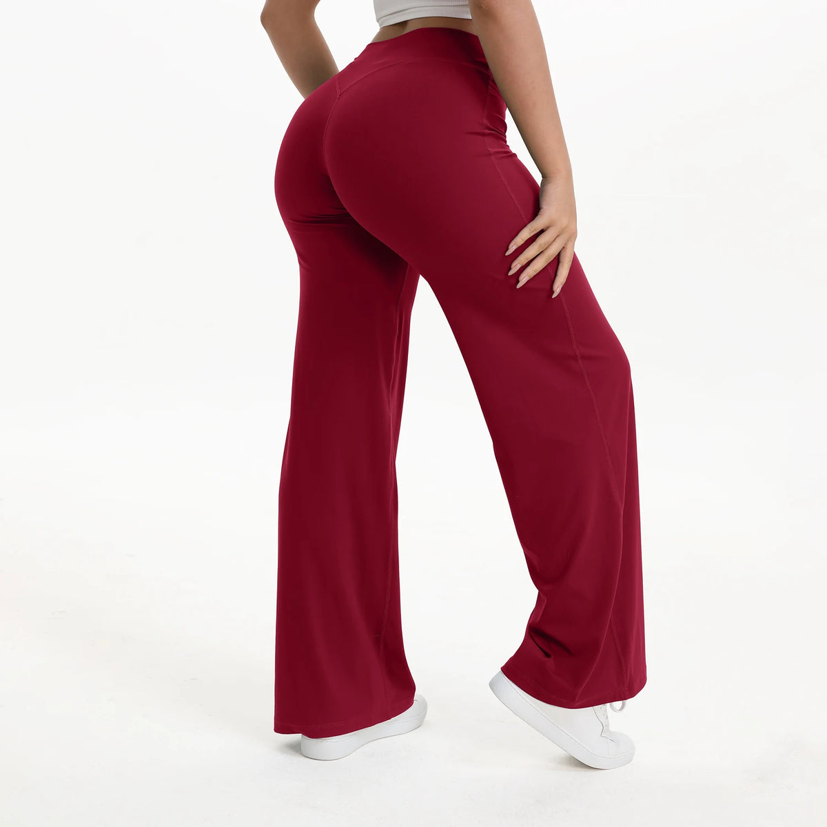 Nclagen SoftMotion Straight Leg Women Yoga Athletic Pants