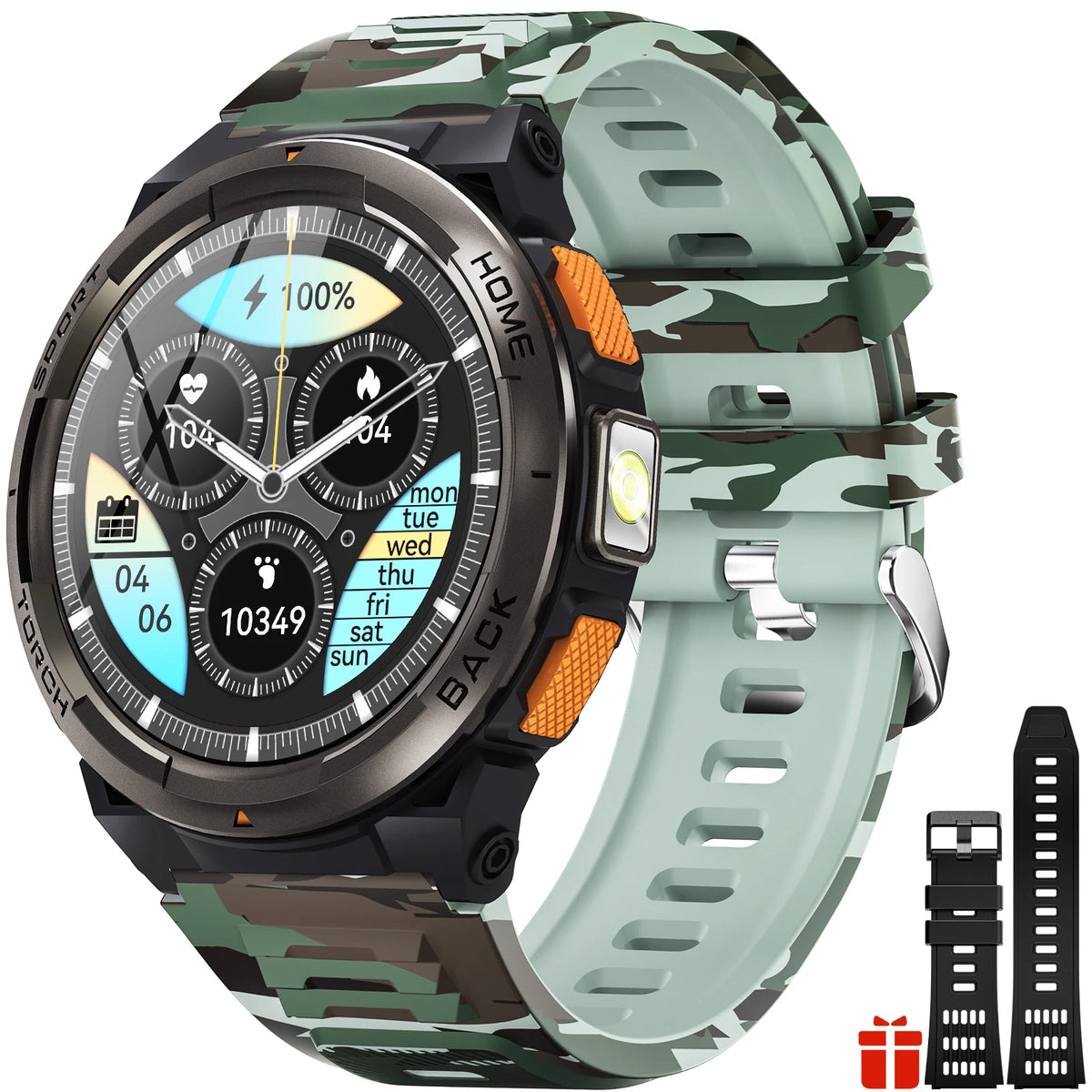 EIGIIS KE5 Smartwatch With Compass Barometer And Waterproof Design