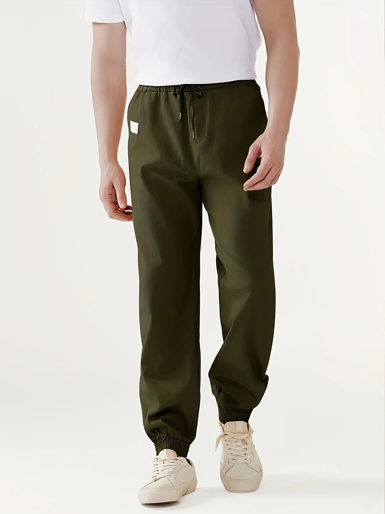 Winthunder Men Multi Pocket Loose Fit Utility Work Pants