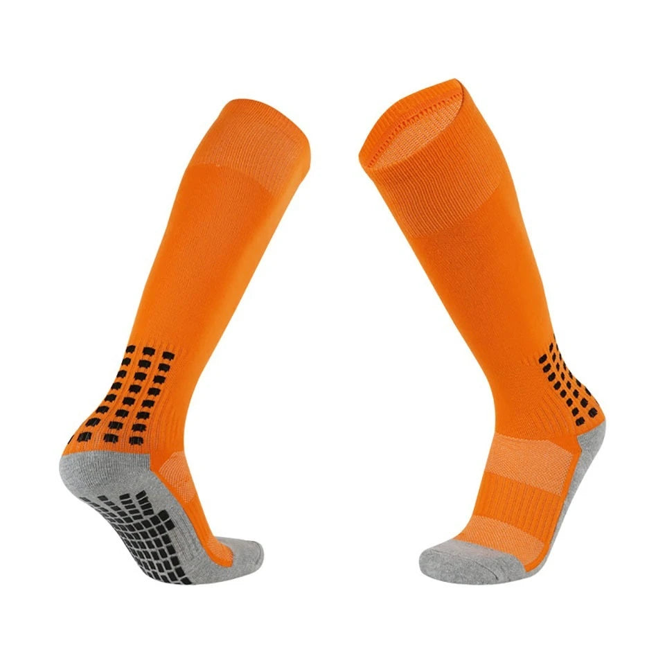 Loogdeel Unisex Soccer Knee High Anti Slip Sports Socks