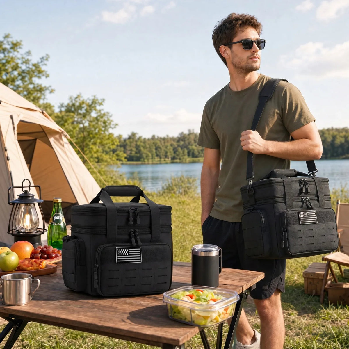 ReFire Gear Insulated Tactical Lunch Bag For Daily Travel