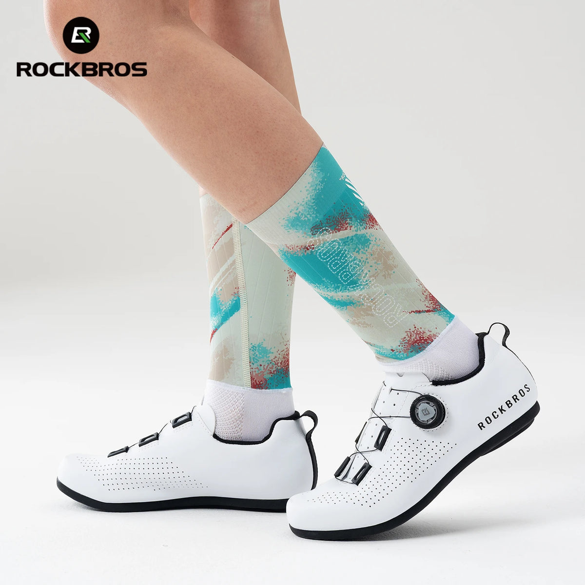 Rockbros Lightweight Cycling Aero Socks Breathable Athletic Performance Sock