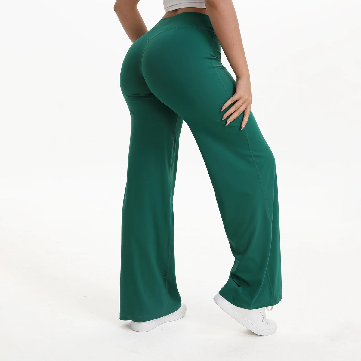 Nclagen SoftMotion Straight Leg Women Yoga Athletic Pants