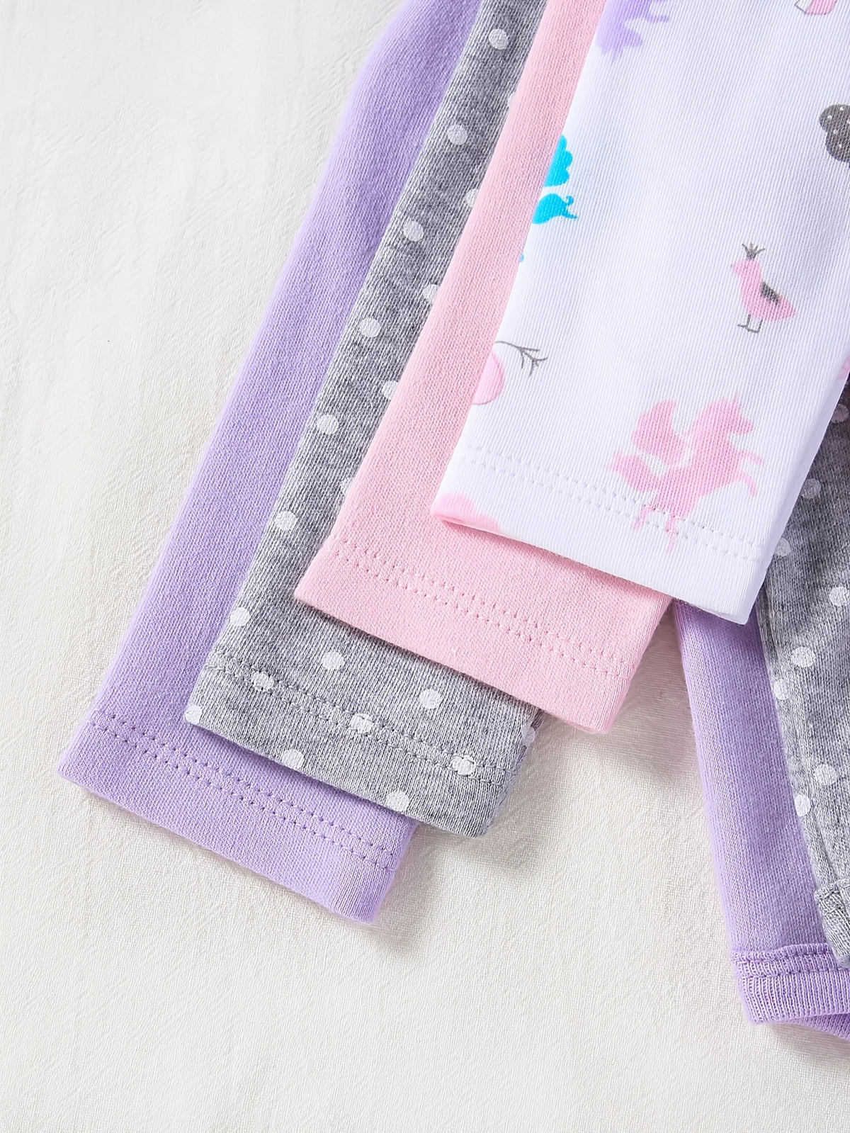 Cute Cotton Long Sleeve Baby Girls Bodysuits