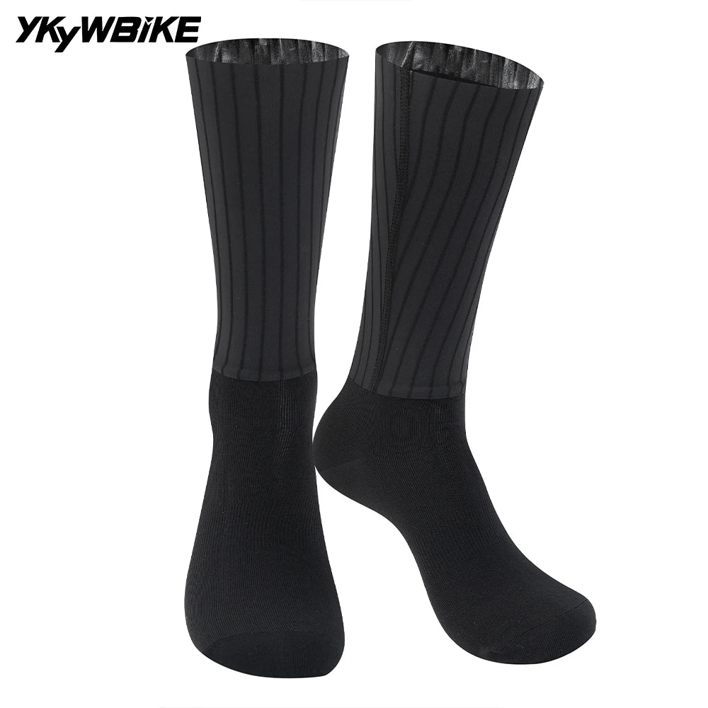 YKYWBIKE Aero Cycling Socks Breathable Road Sport Performance Gear