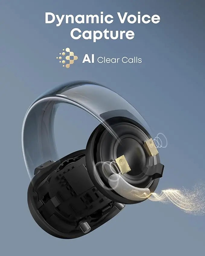 Soundcore AeroClip Open Ear Earbuds With 4 Mic AI Refurbished
