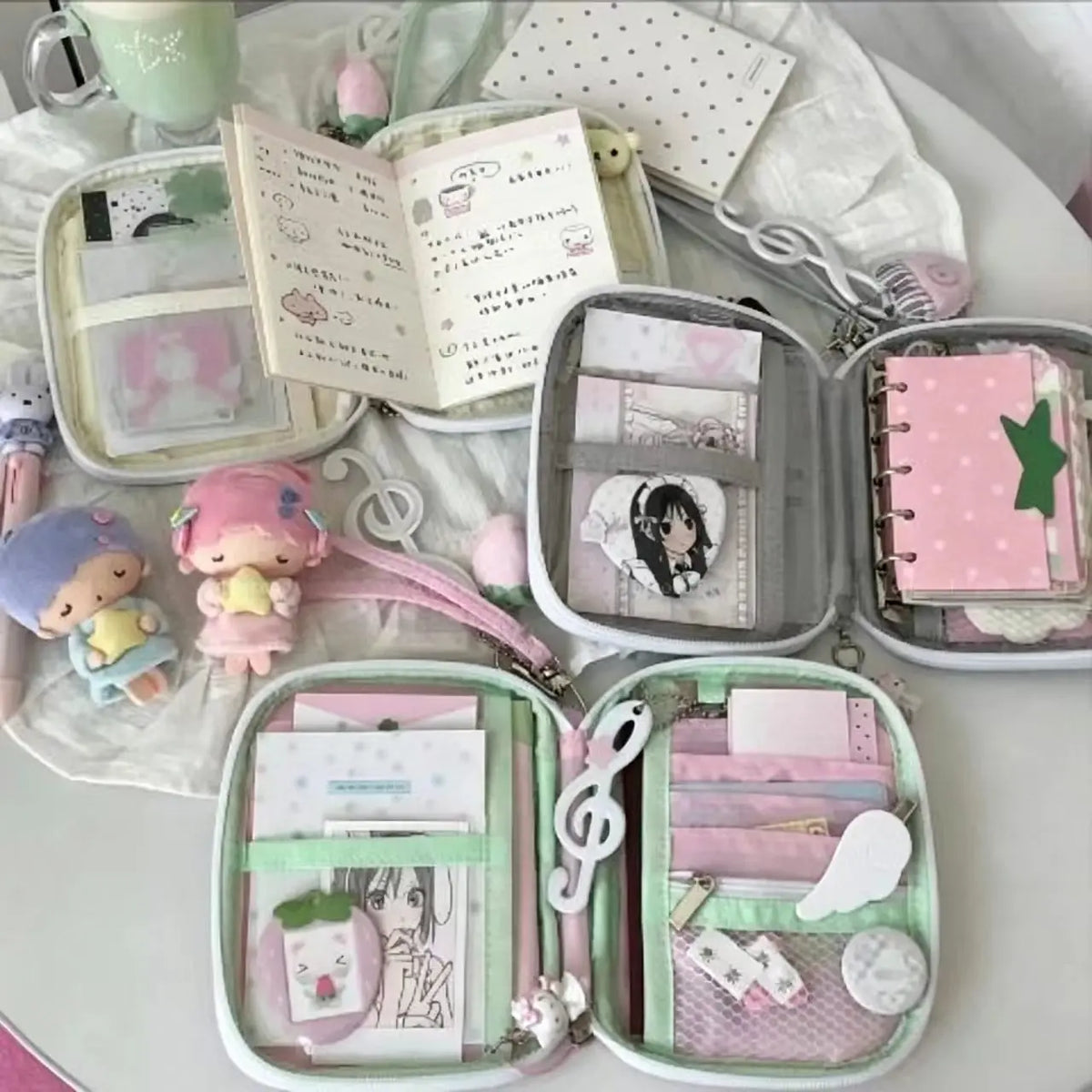 Transparent Window Kawaii Itabag For Anime Badges And Photocards