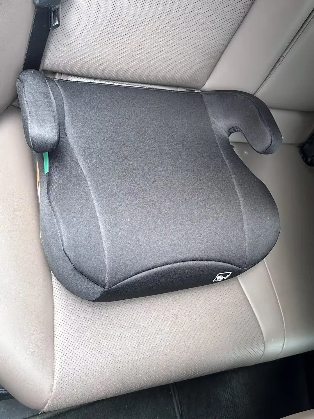 Ergonomic Backless Kids Booster Seat With Belt Position Guide