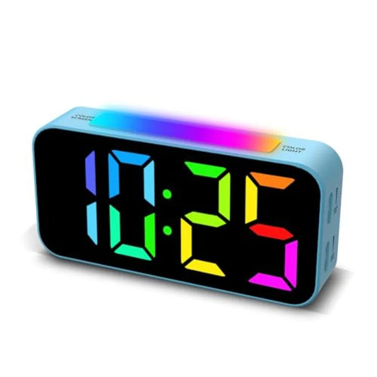 Loud Digital Dual Alarm Clock With Night Light Large Display