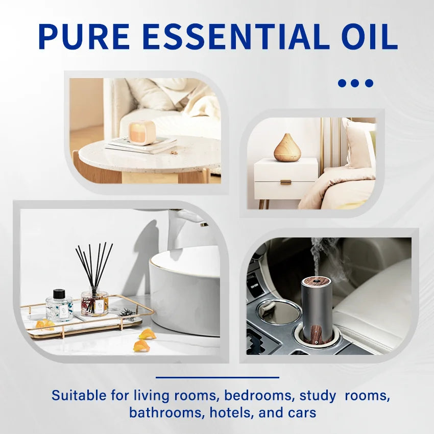 Hiqili Woody Fragrance Essential Oil Set For Aromatherapy And Crafts