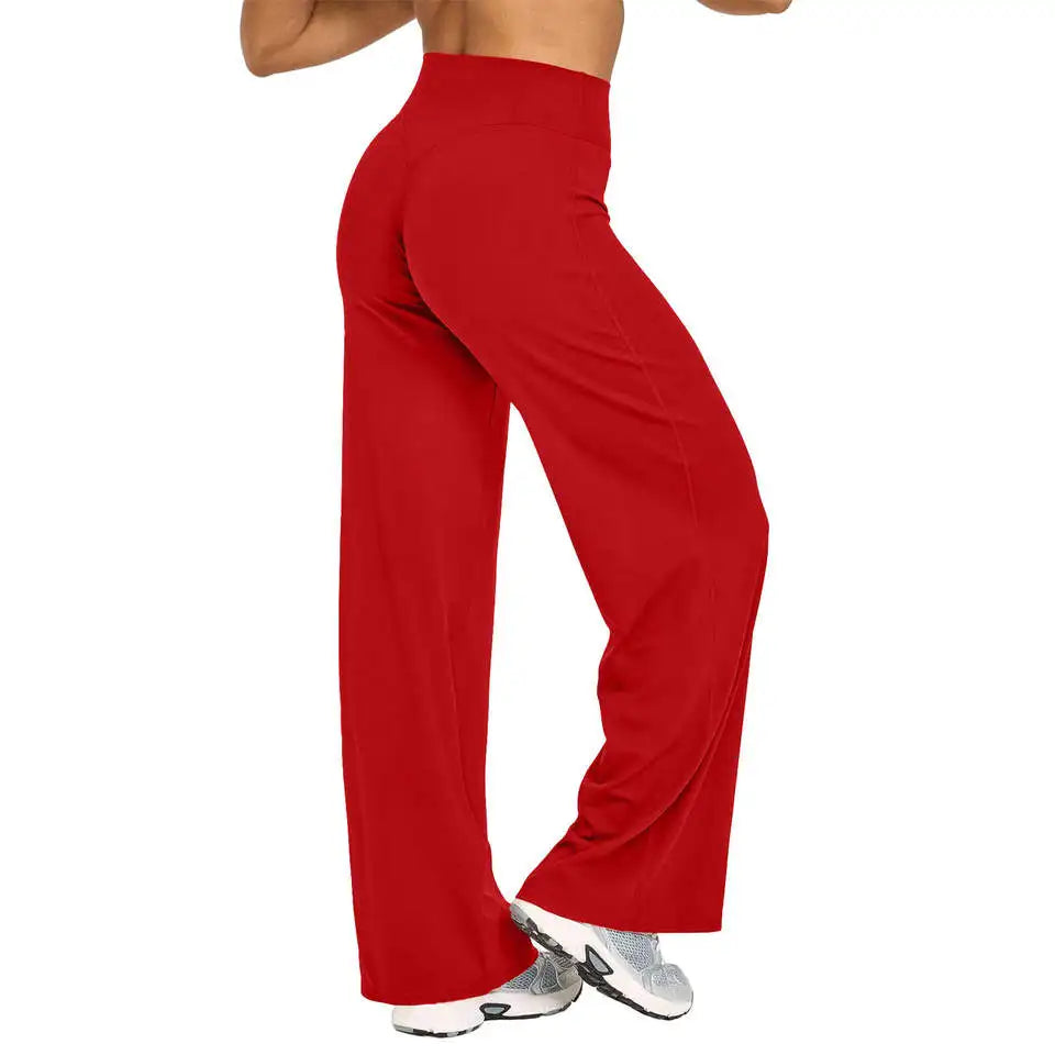 Nclagen SoftMotion Straight Leg Women Yoga Athletic Pants